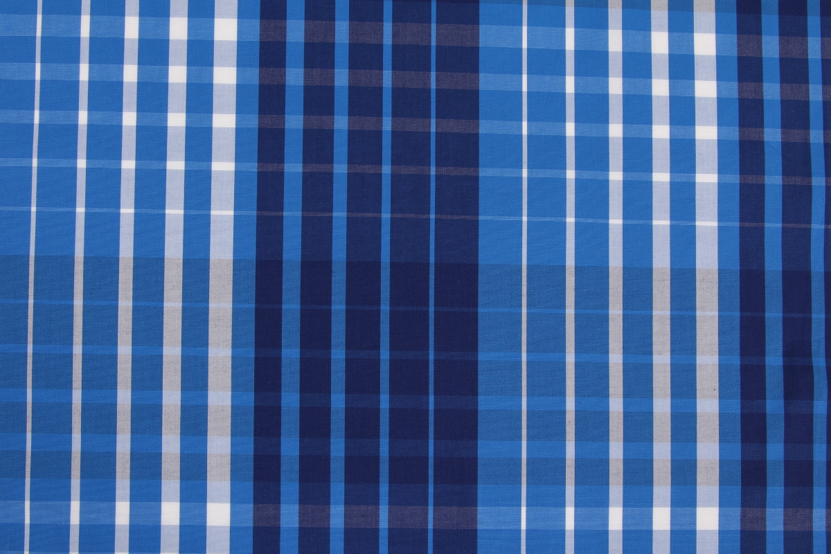 White-Blue Stripes